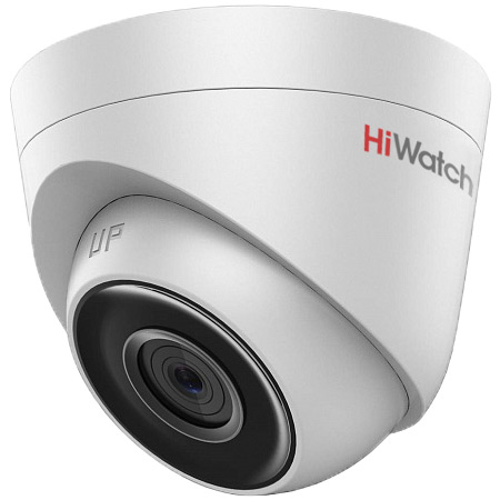 HiWatch DS-I203 (6) 2Mp уличная IP-видеокамера с EXIR-подсветкой до 30м 1/2.8'' Progressive Scan CMOS матрица; объектив 6мм; угол обзора 55°; механический ИК-фильтр; 0.01Лк@F1.2; DWDR; 3D DNR; BLC; Smart ИК; видеобитрейт 32кб/с-2Мб/с; IP67; -40°C до +60°C