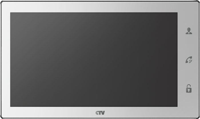 CTV-M4102FHD W (White) Монитор цветного видеодомофона 10"