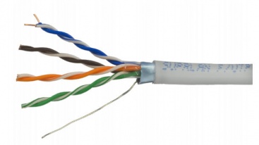 Кабель UTP 5E 4x2xAWG24 OUTDOOR, медь, test 100м (305м/бухта) (06-422) ELETEC