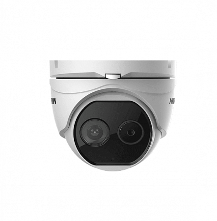 HikVision DS-2TD1217B-3/PA (4) 4Mp Тепловизионная купольная IP-видеокамера