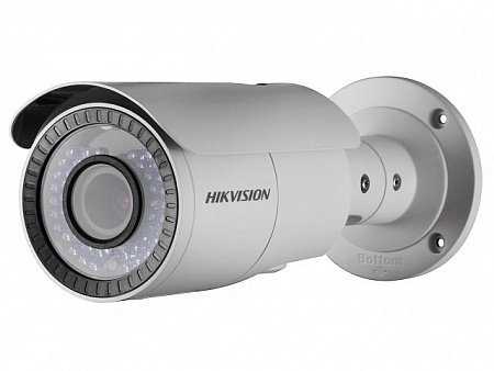 HikVision DS  -  2CE16D1T  -  AIR3Z 2Мп уличная цилиндрическая HD  -  TVI камера с ИК  -  подсветкой до 40м?2Мп CMOS матрица; моторизованный вариообъектив 2.8  -  12мм@F1.4; угол обзора: 114.5°   -   35.1°; механический ИК  -  фильтр; 0.01 Лк@F1.2; Smart 