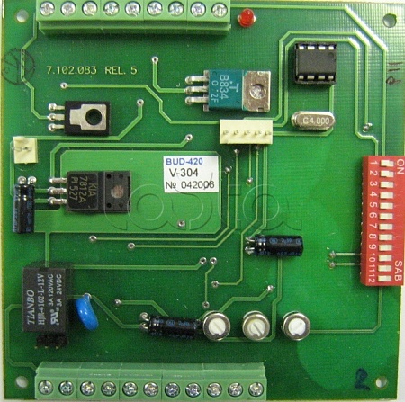 Vizit ЗИП БУД-420P Плата печатная в сборе, готовая к установке