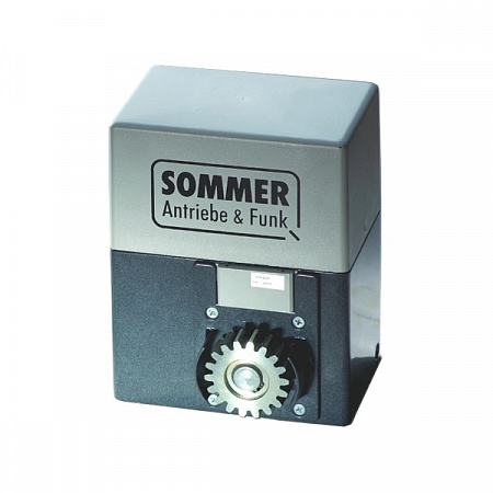 Sommer привод для откатных ворот со встроенным блоком управления и радиоприемником (868,8 Мгц)