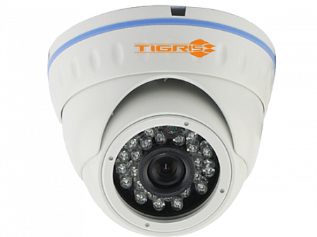 Tigris TI  -  VP2M (2.8) 2Mp Купольная IP  -  видеокамера, антивандальная, 1/2.9&amp;amp;quot; 