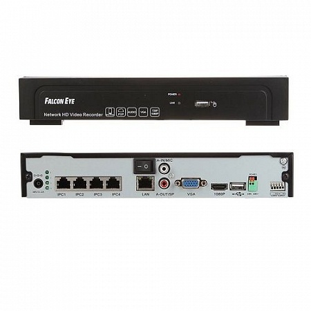 Falcon Eye FE  -  NR  -  5104 IP видеорегистратор, 4 канала
