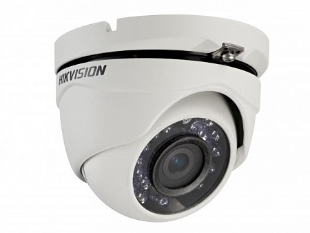HikVision DS  -  2CE56D5T  -  IRM Купольная TVI видеокамера с ИК  -  подсветкой и механическим ИК  -  фильтром, 2Мп CMOS