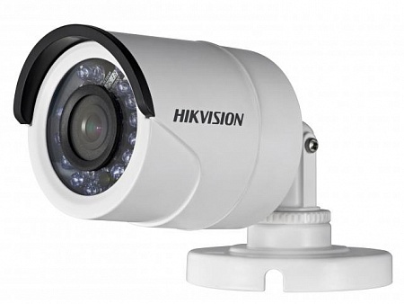 HikVision DS  -  2CE16D0T  -  IR 2Мп уличная цилиндрическая HD  -  TVI камера с ИК  -  подсветкой до 20м?2Мп CMOS матрица, объектив 2.8мм (3.6мм, 6мм опционально); угол обзора: 103°(2.8мм), 82.2°(3.6мм), 54°(6мм); механический ИК  -  фильтр; 0.01 Лк@F1.2;