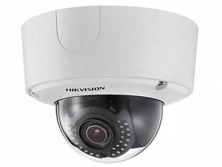 HikVision DS  -  2CD4585F  -  IZH 4К Интеллектуальная купольная вандалозащищенная IP  -  камера с механическим ИК  -  фильтром, c ИК  -  подсветкой до 40м